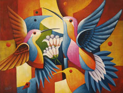 Titel: Kolibris - Atuahalpa Cuyo Fausto